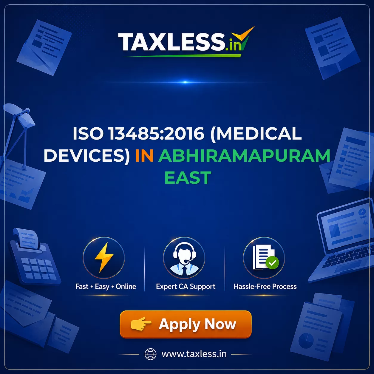 ISO 13485:2016 (Medical Devices) in Abhiramapuram East