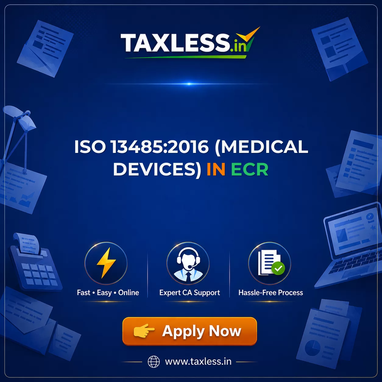 ISO 13485:2016 (Medical Devices) in Ecr