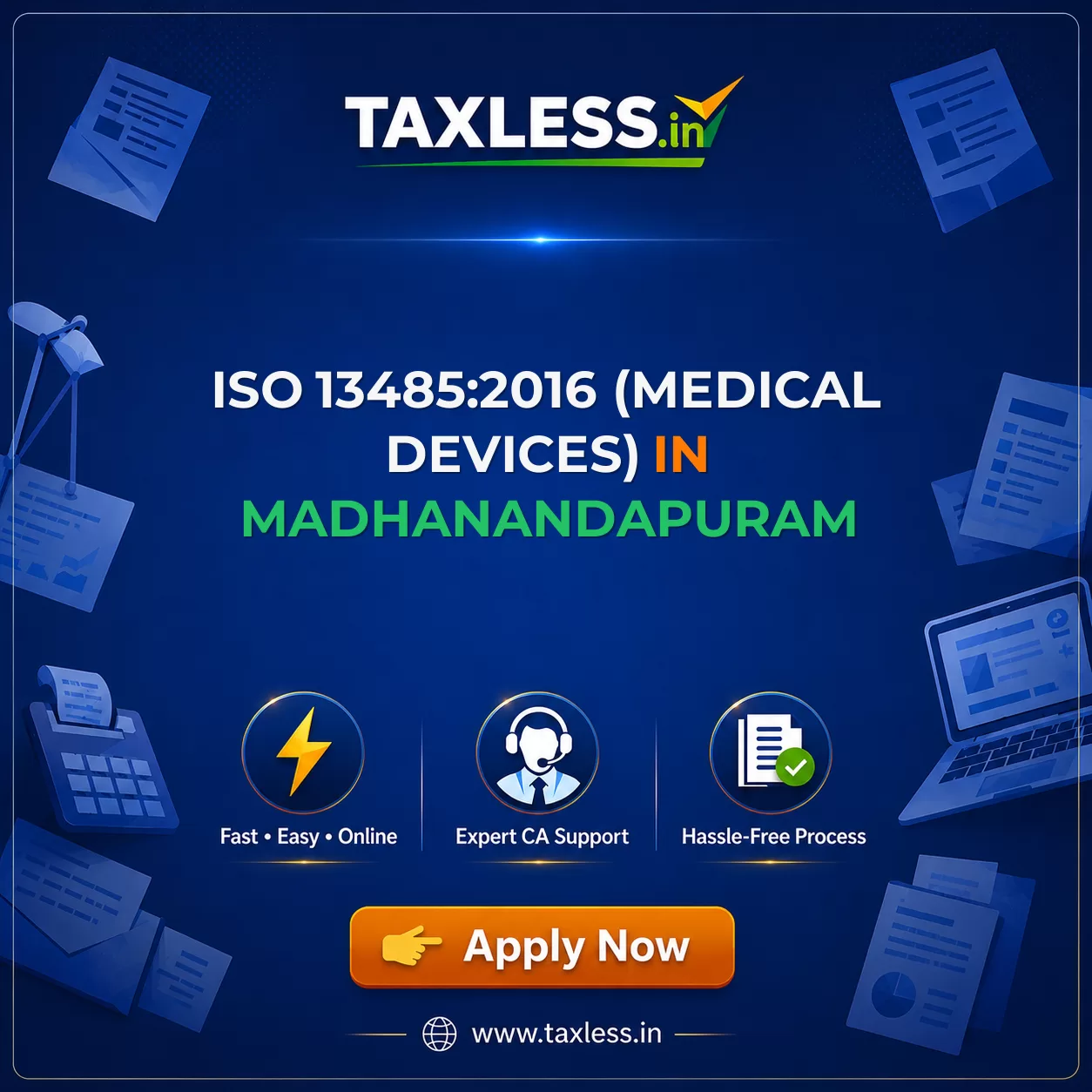 ISO 13485:2016 (Medical Devices) in Madhanandapuram