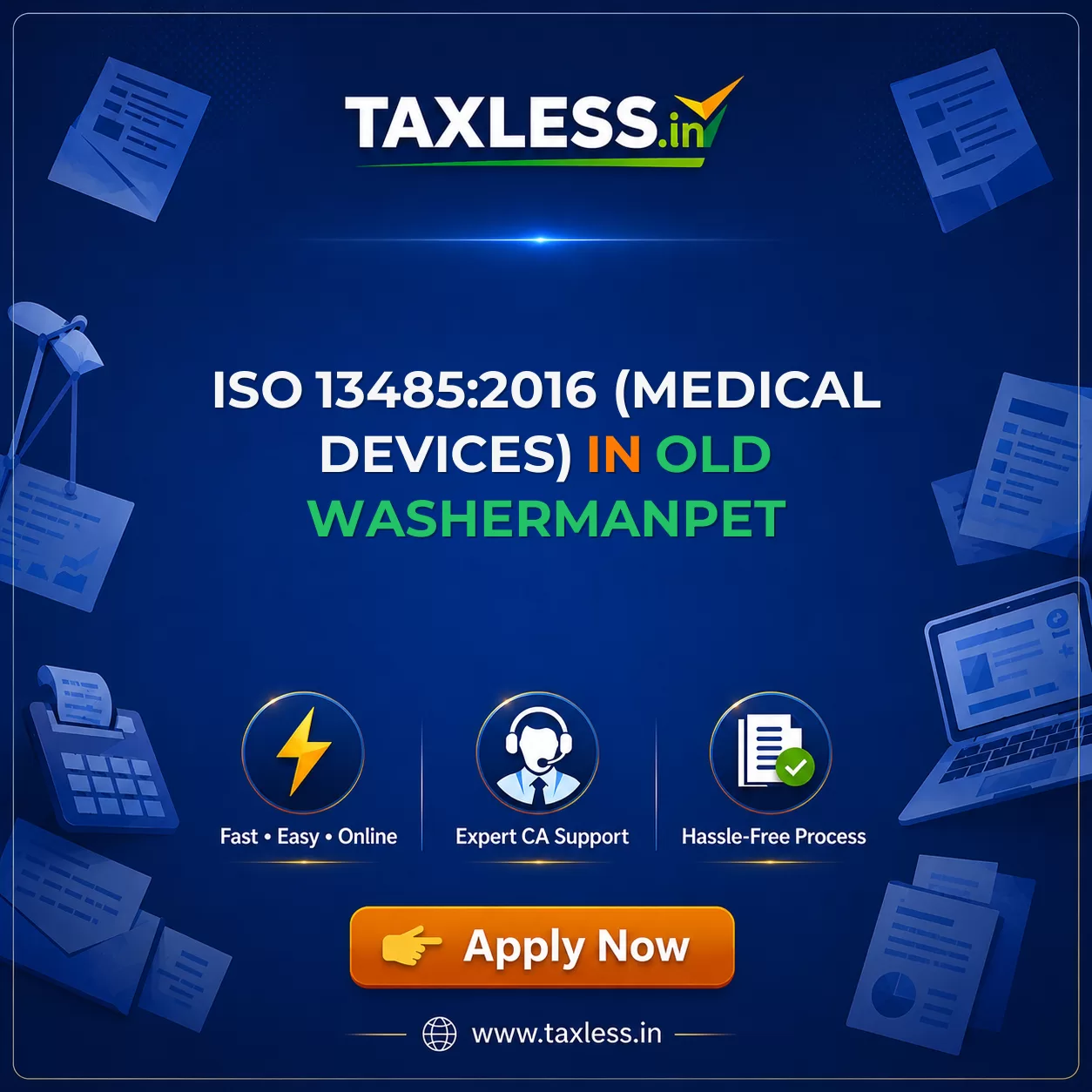 ISO 13485:2016 (Medical Devices) in Old Washermanpet