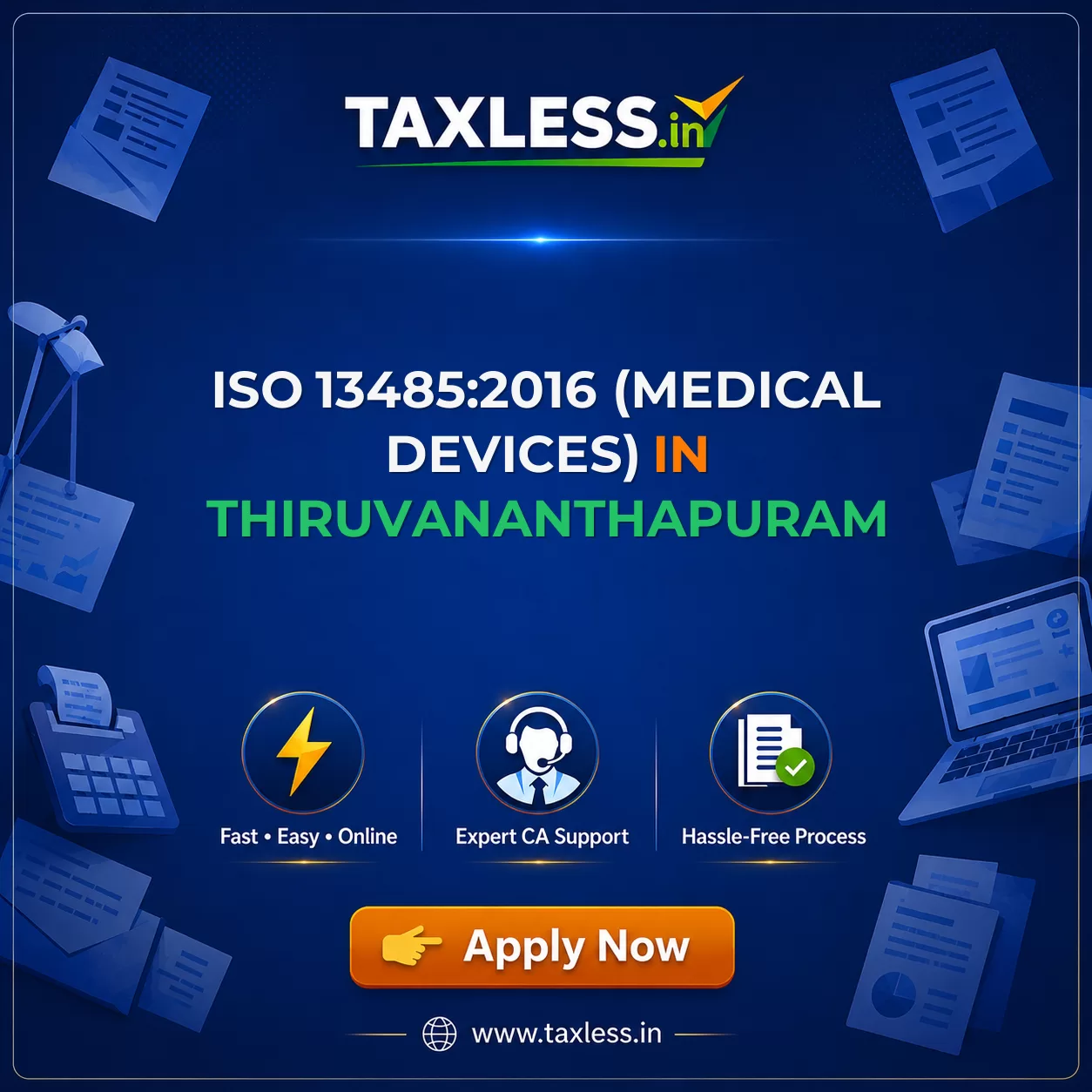 ISO 13485:2016 (Medical Devices) in Thiruvananthapuram