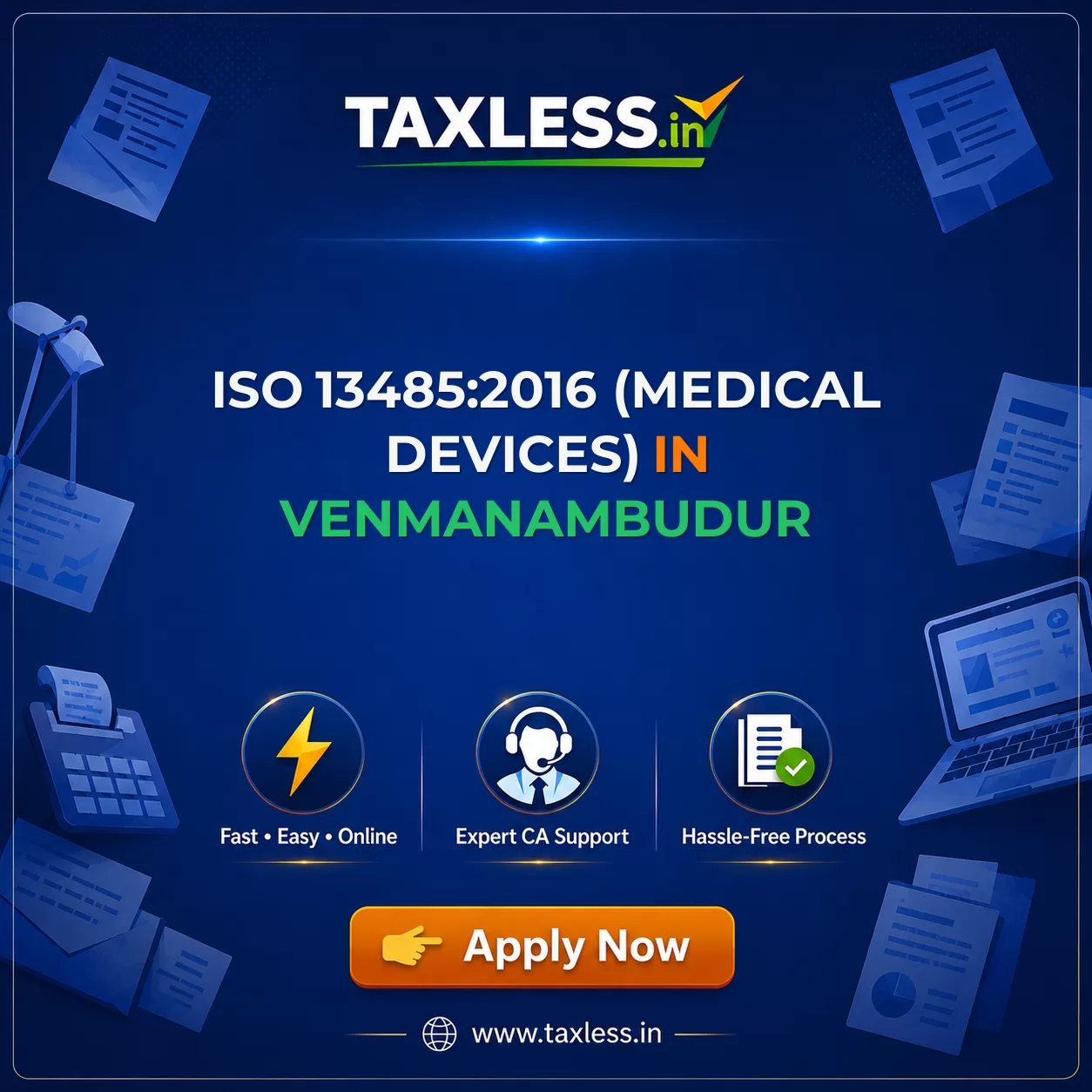 ISO 13485:2016 (Medical Devices) in Venmanambudur