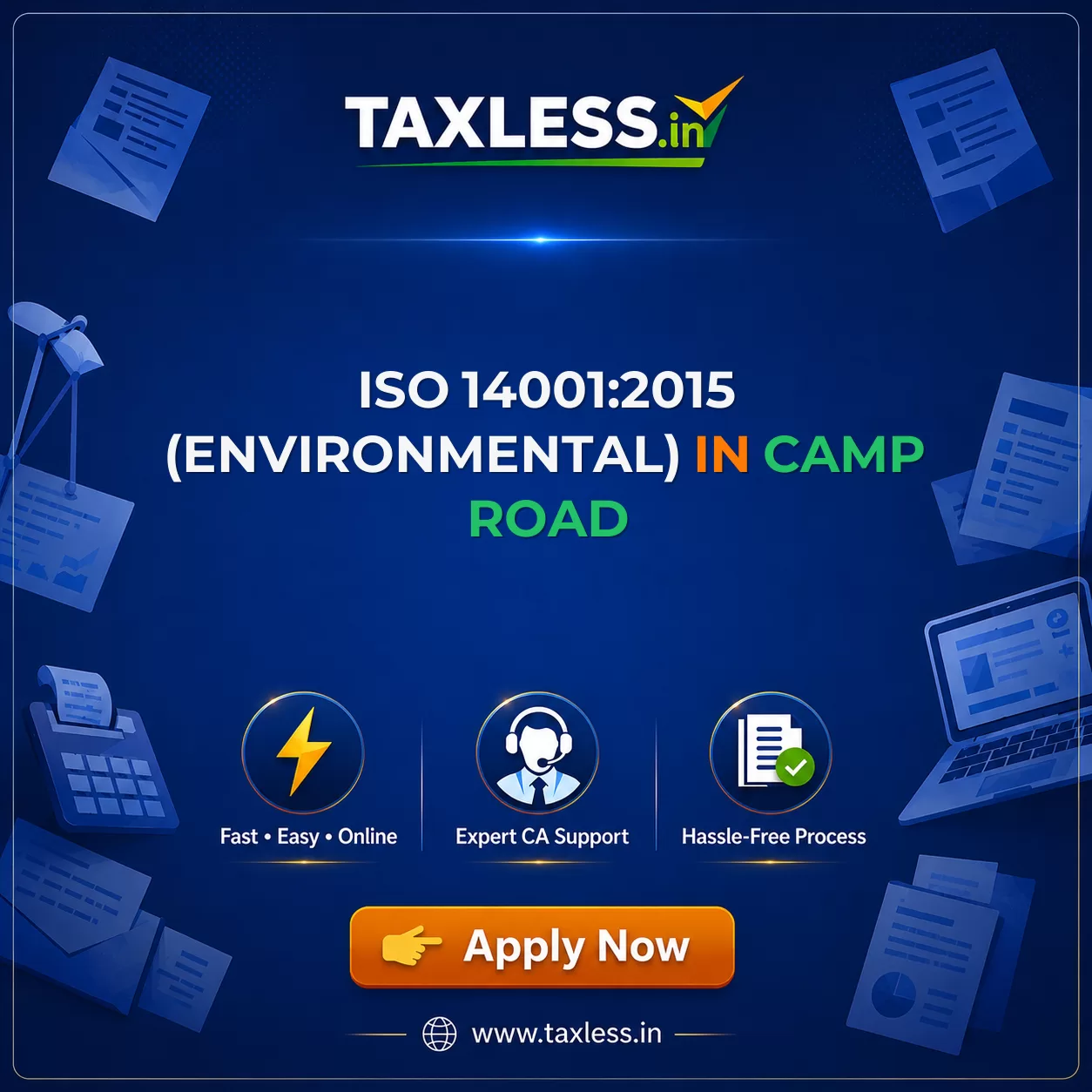 ISO 14001:2015 (Environmental) in Camp Road