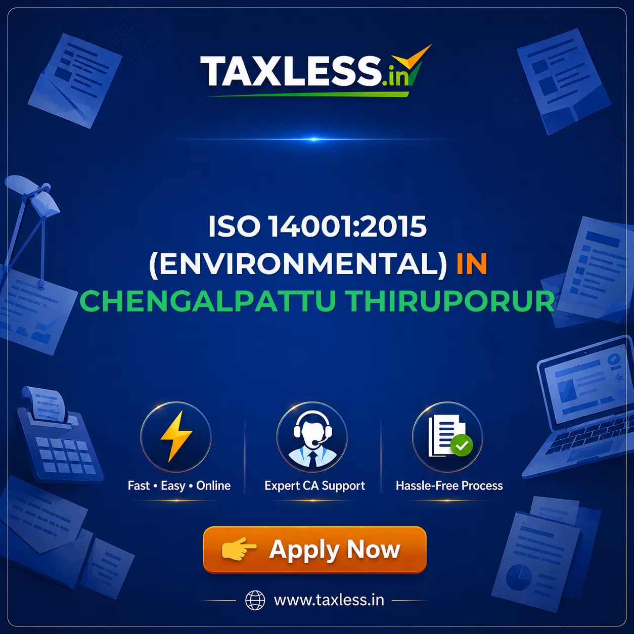 ISO 14001:2015 (Environmental) in Chengalpattu Thiruporur