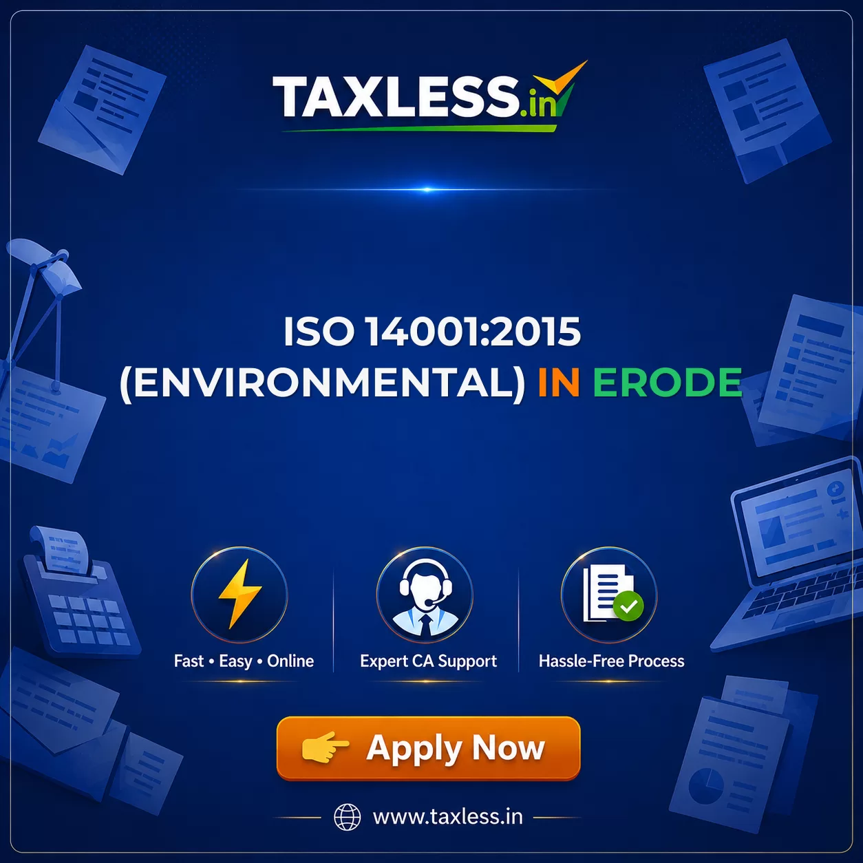 ISO 14001:2015 (Environmental) in Erode