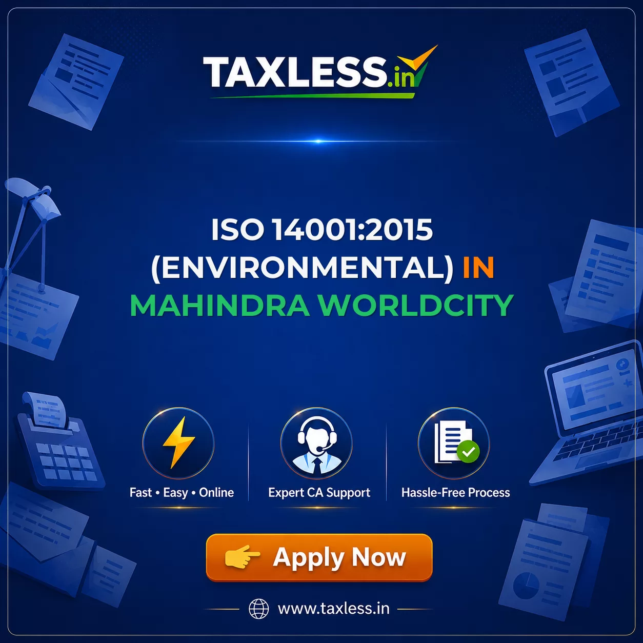 ISO 14001:2015 (Environmental) in Mahindra Worldcity