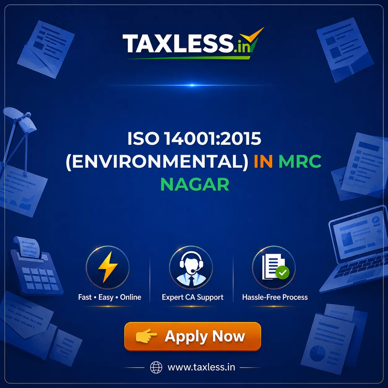 ISO 14001:2015 (Environmental) in Mrc Nagar
