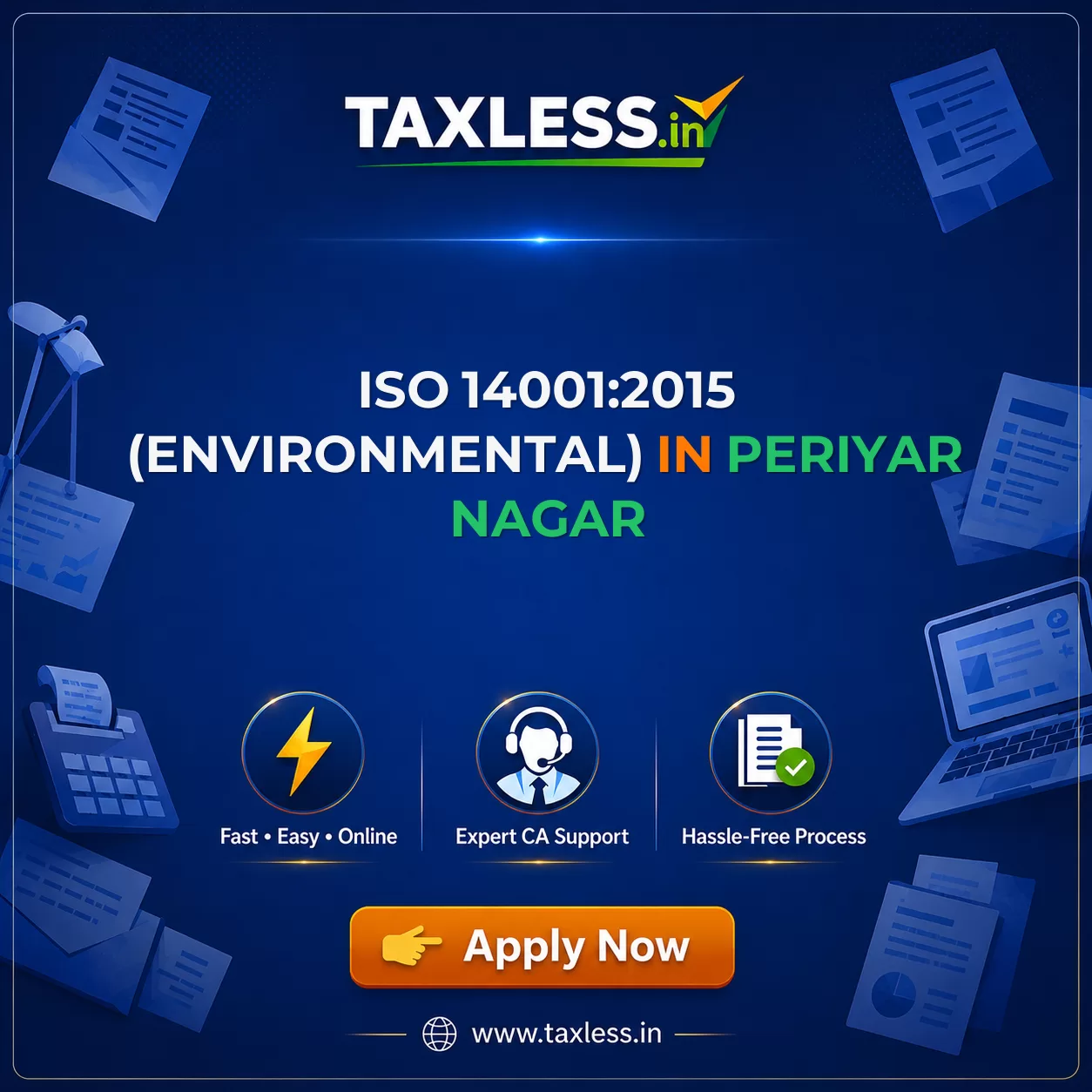 ISO 14001:2015 (Environmental) in Periyar Nagar