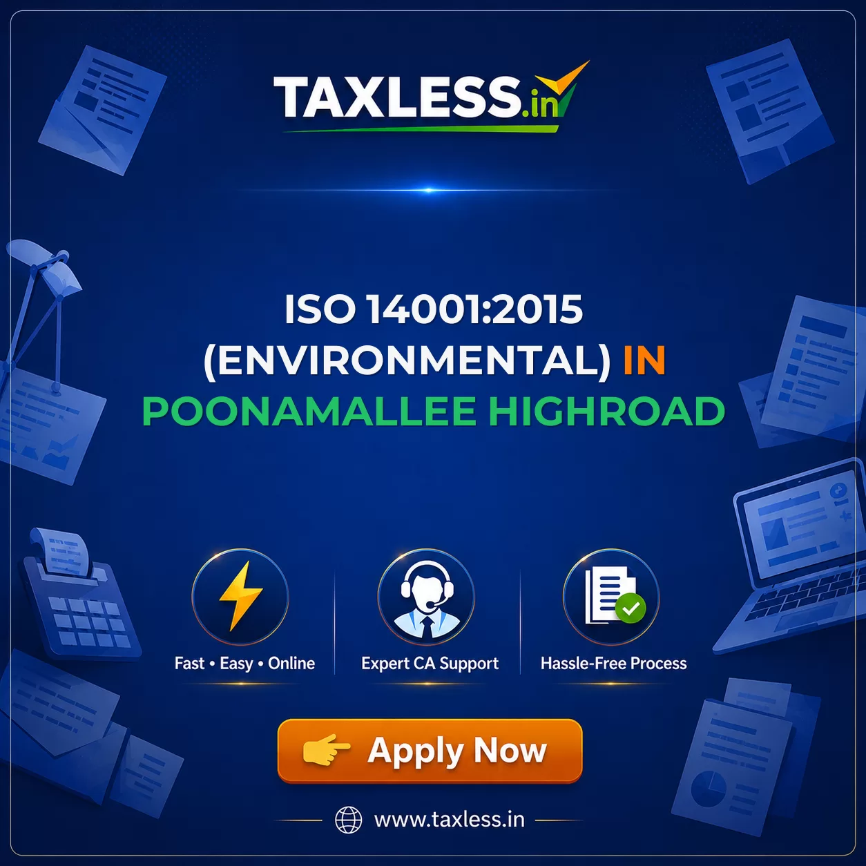 ISO 14001:2015 (Environmental) in Poonamallee Highroad