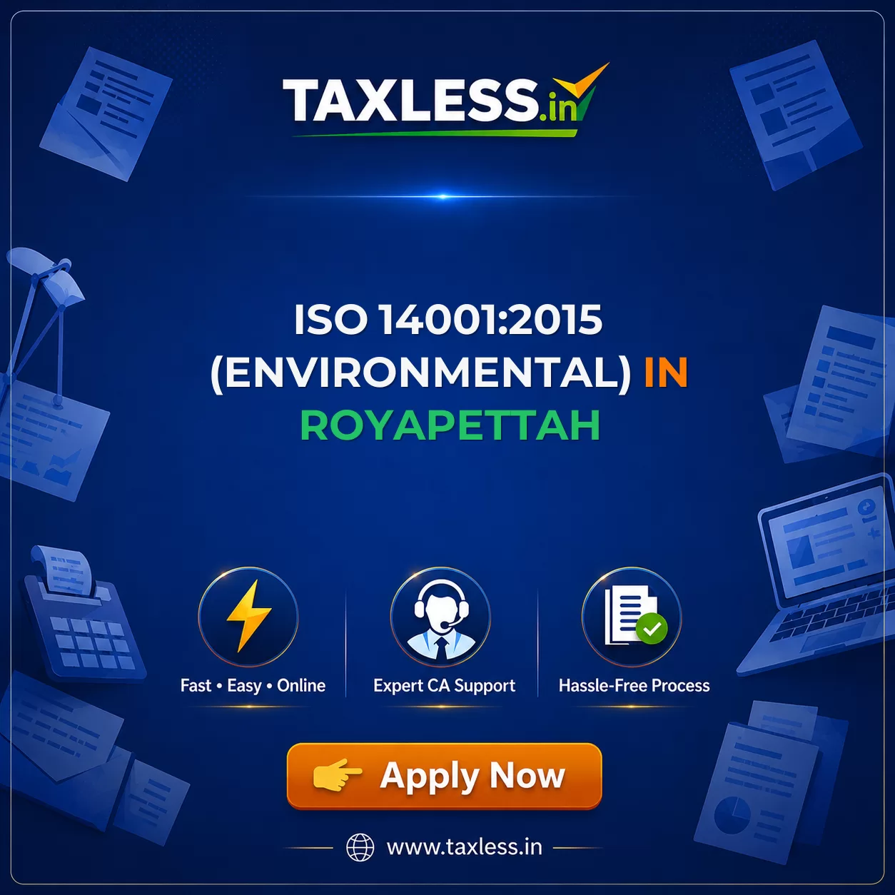 ISO 14001:2015 (Environmental) in Royapettah