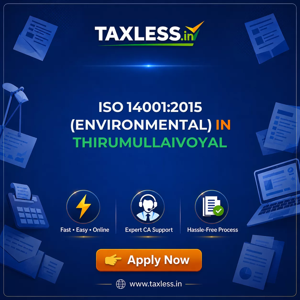 ISO 14001:2015 (Environmental) in Thirumullaivoyal