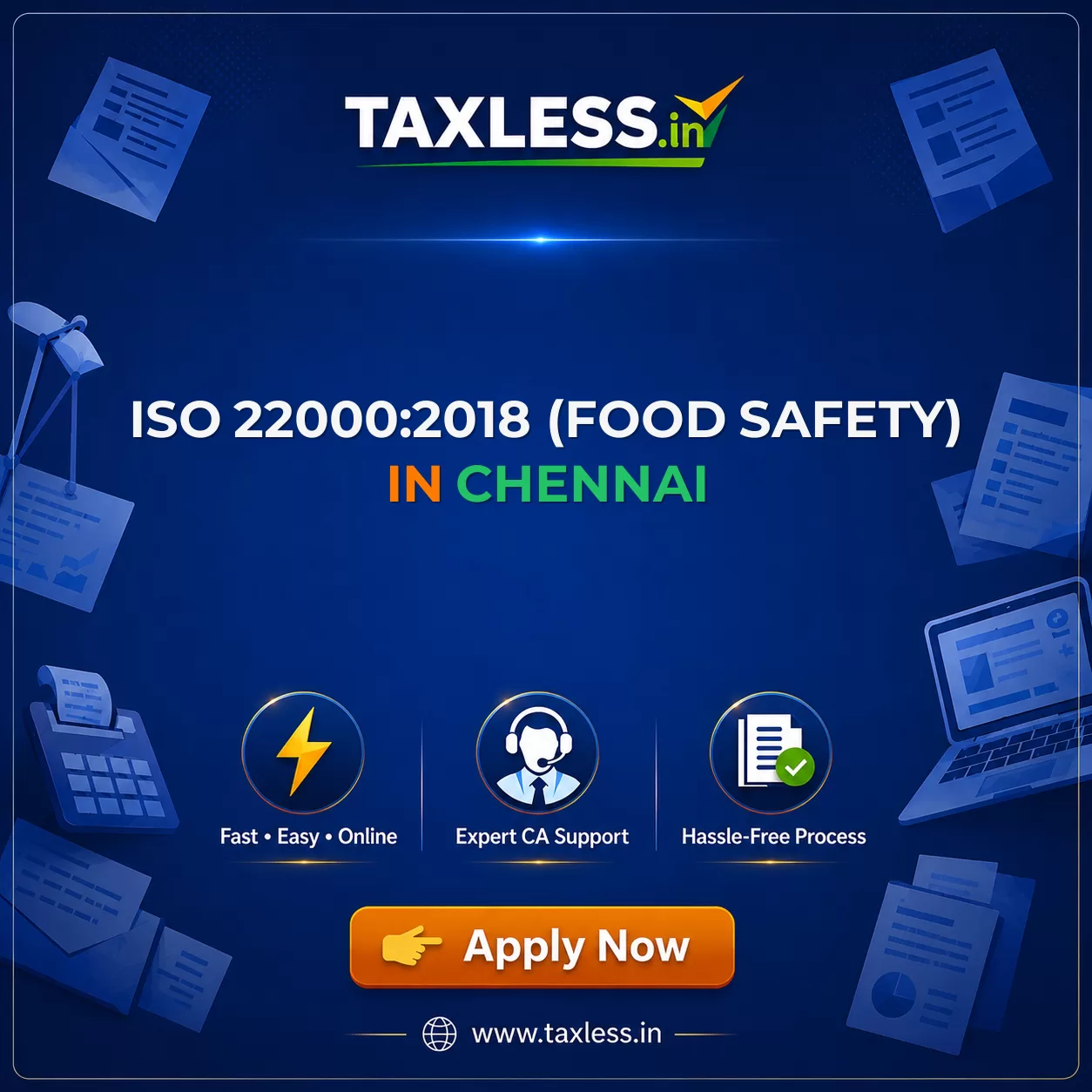 ISO 22000:2018 (Food Safety) in Chennai