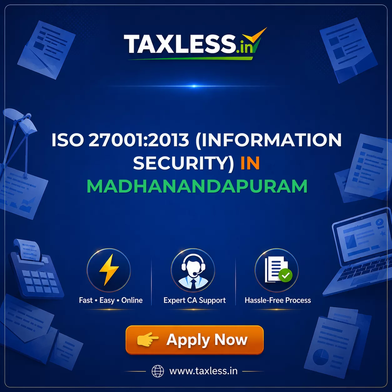 ISO 27001:2013 (Information Security) in Madhanandapuram