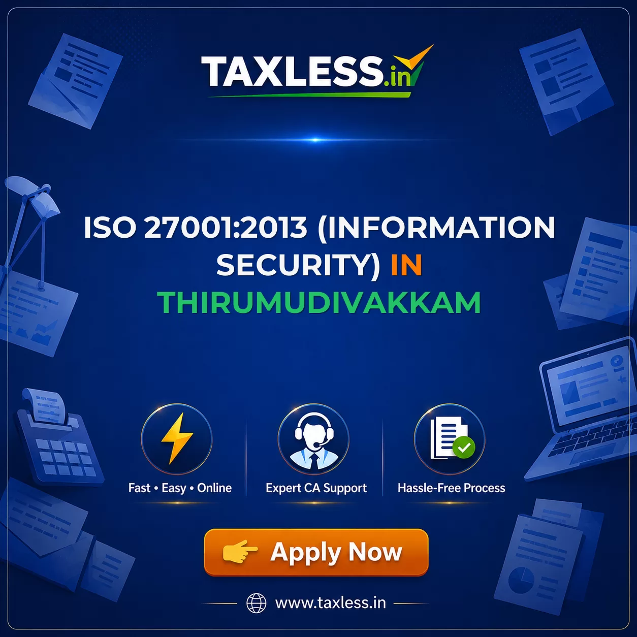 ISO 27001:2013 (Information Security) in Thirumudivakkam
