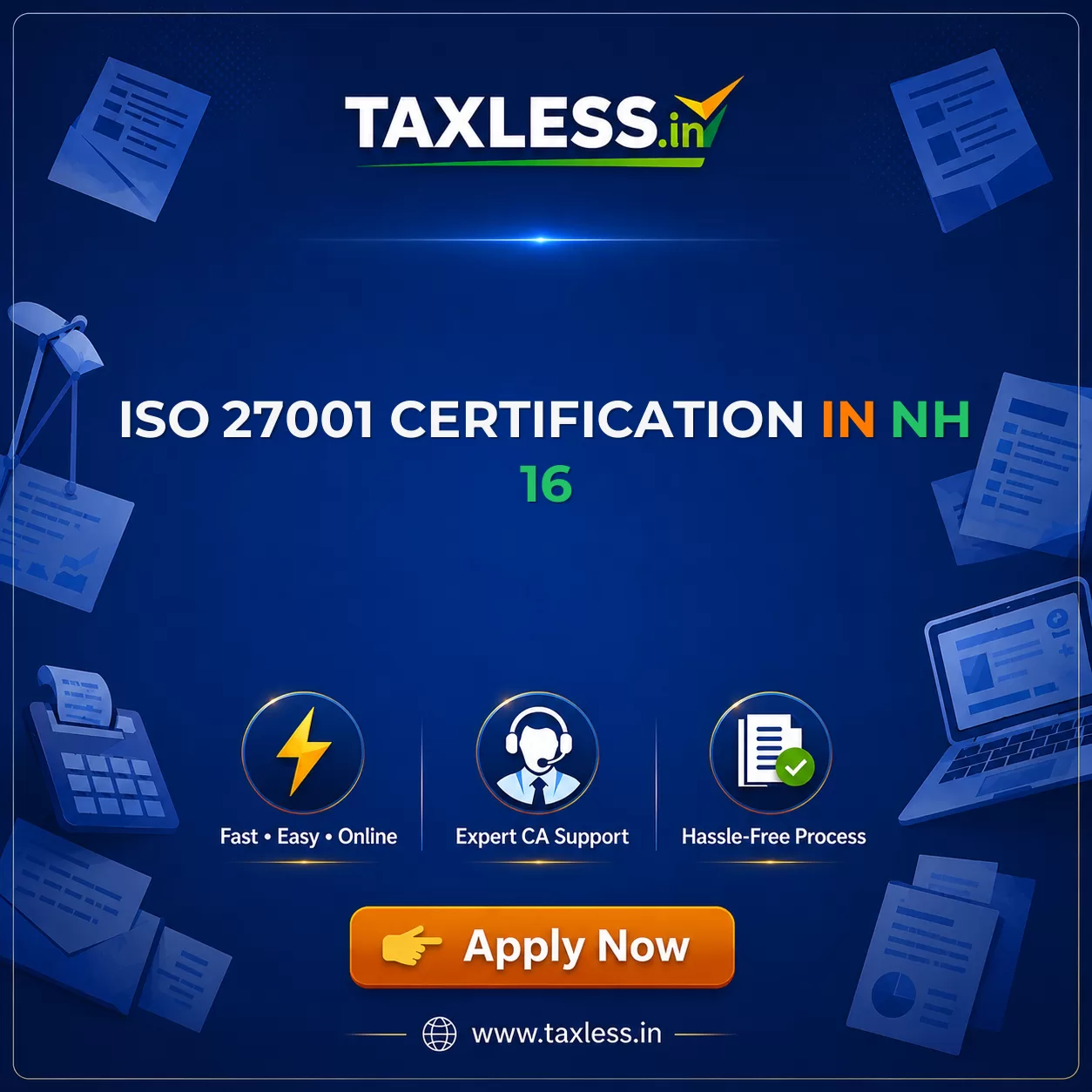 ISO 27001 Certification in Nh 16
