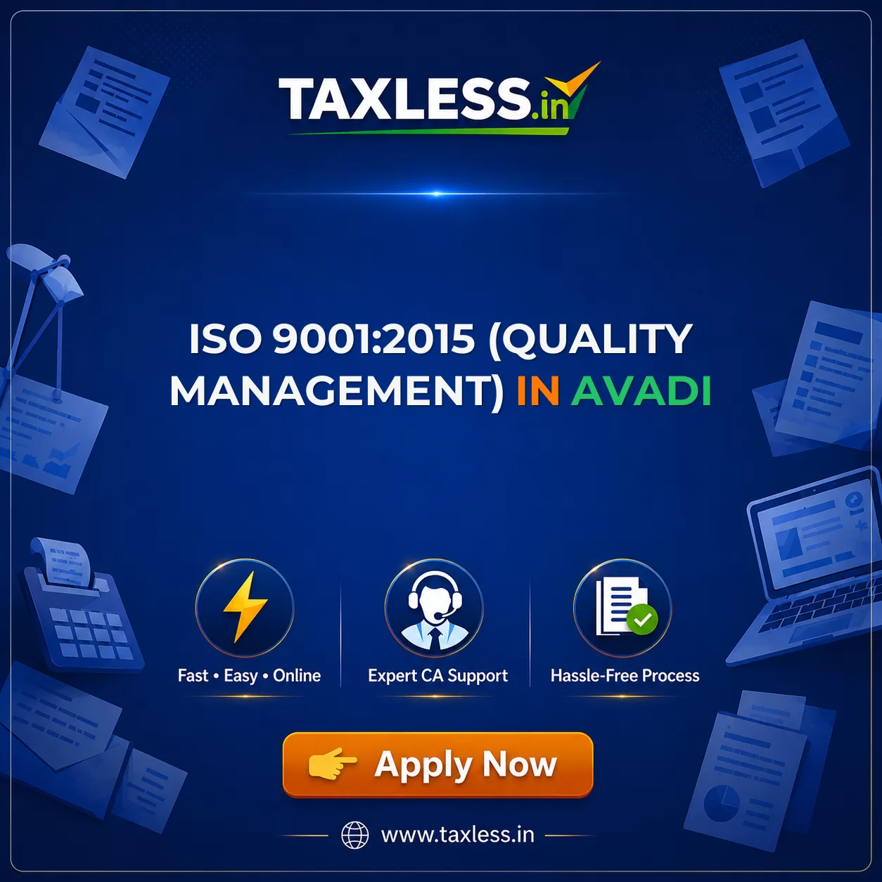 ISO 9001:2015 (Quality Management) in Avadi