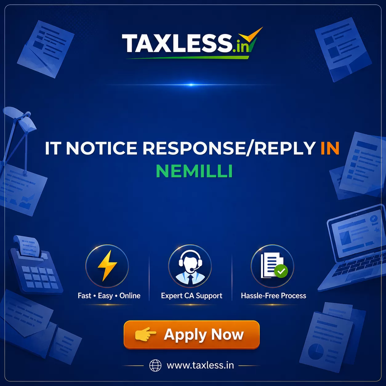 IT Notice Response/Reply in Nemilli