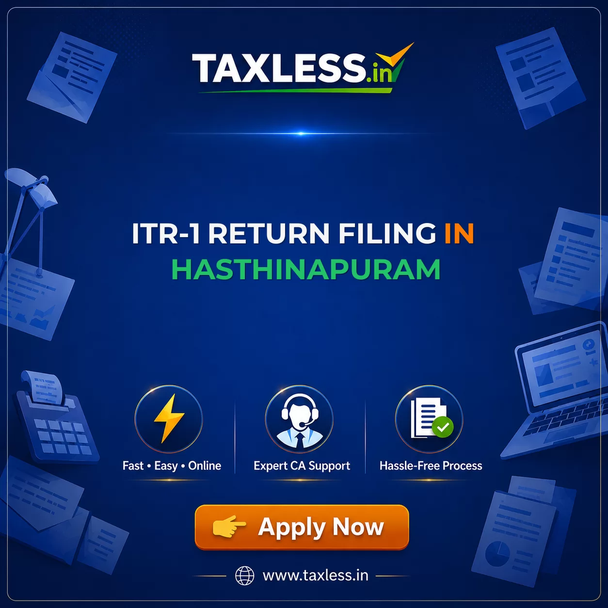 ITR-1 Return Filing in Hasthinapuram