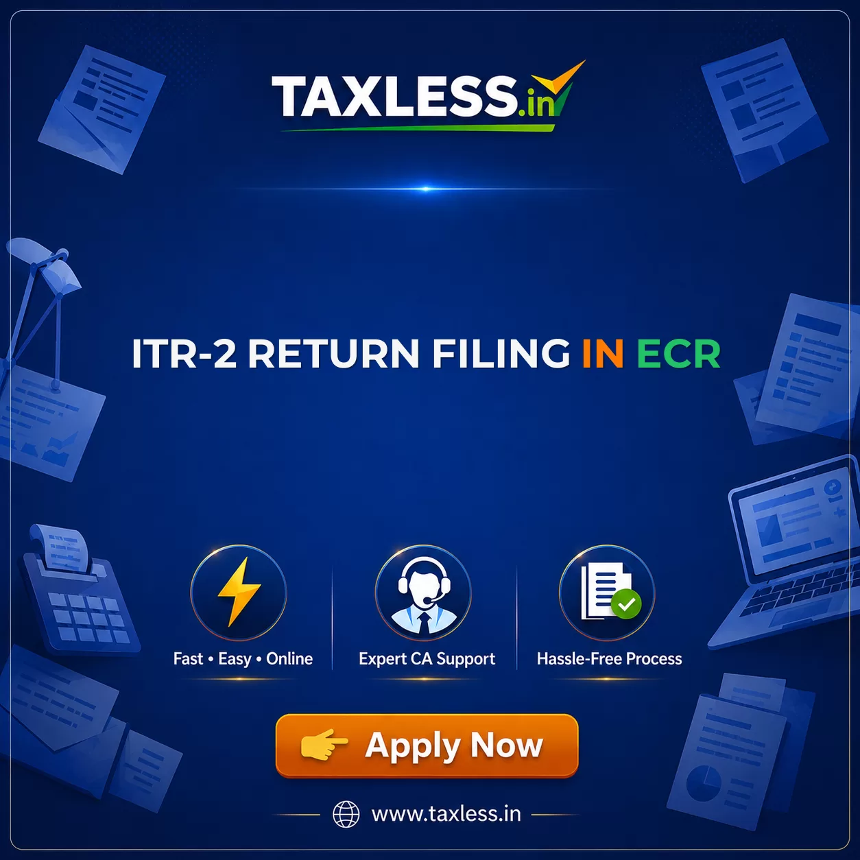ITR-2 Return Filing in Ecr