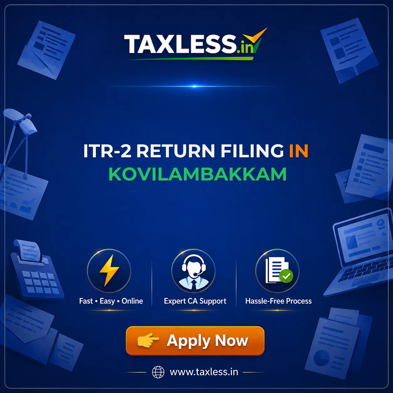 ITR-2 Return Filing in Kovilambakkam