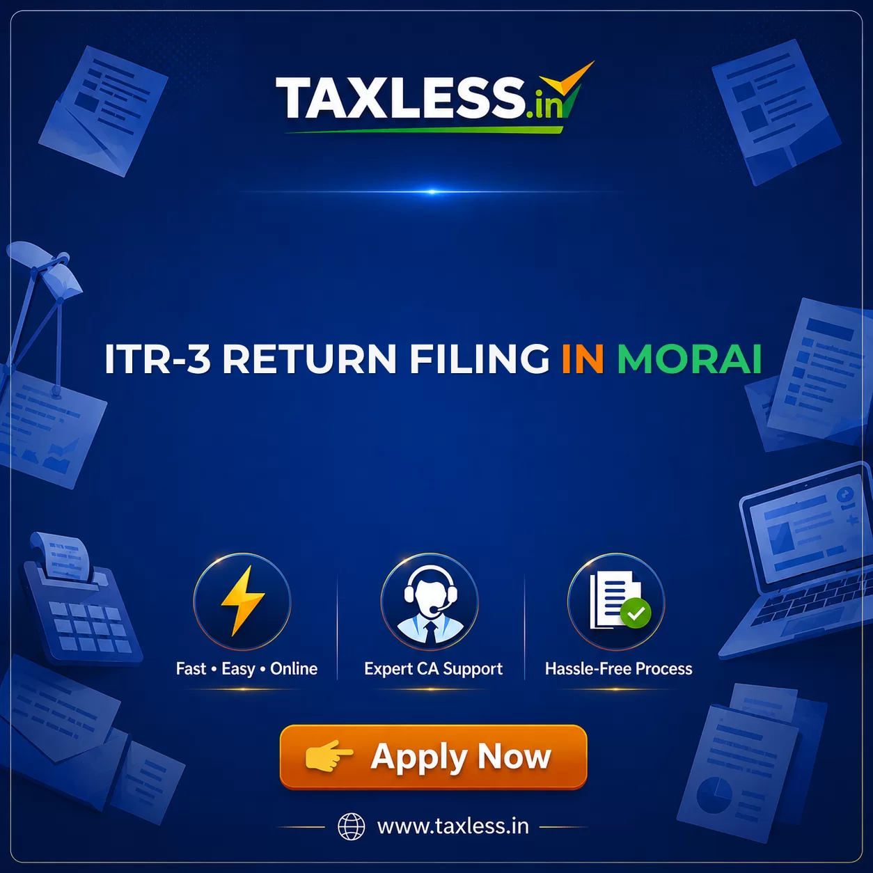 ITR-3 Return Filing in Morai