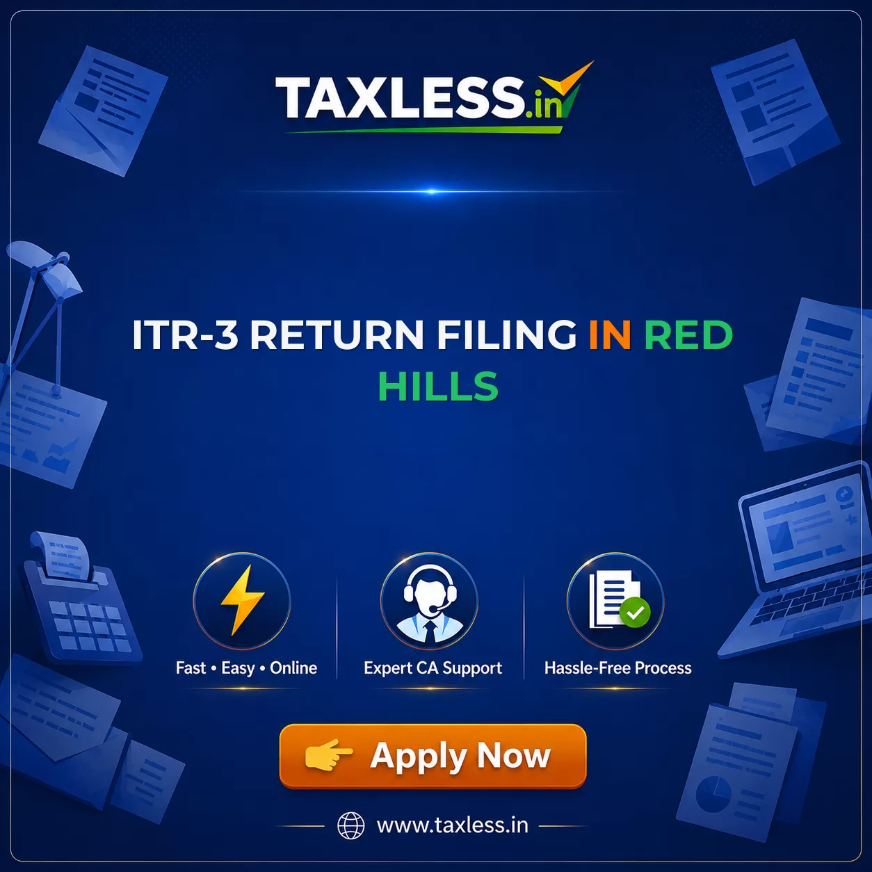 ITR-3 Return Filing in Red Hills