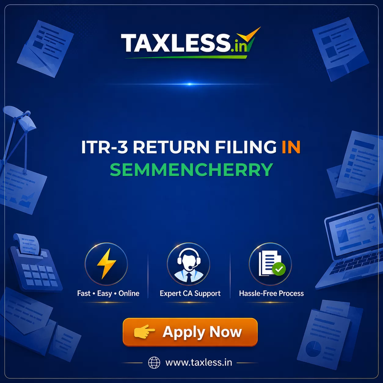 ITR-3 Return Filing in Semmencherry