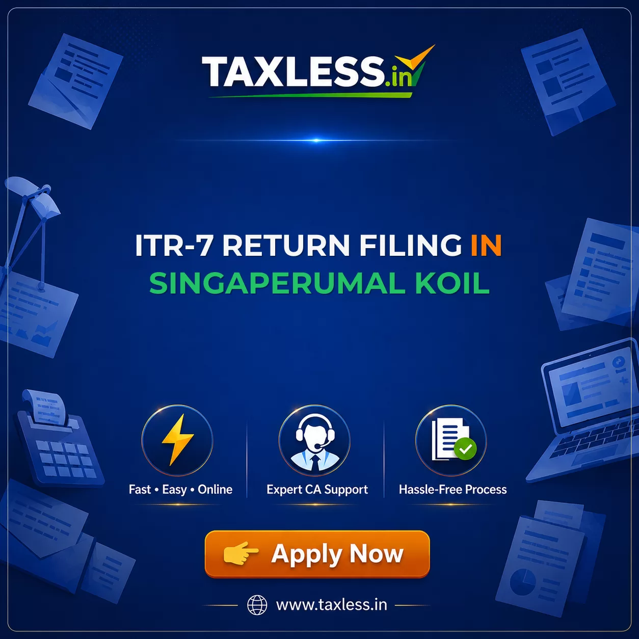 ITR-7 Return Filing in Singaperumal Koil