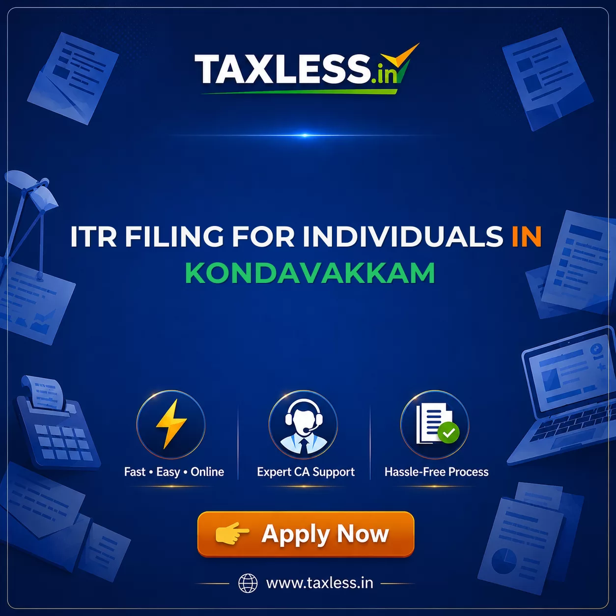 ITR Filing For Individuals in Kondavakkam