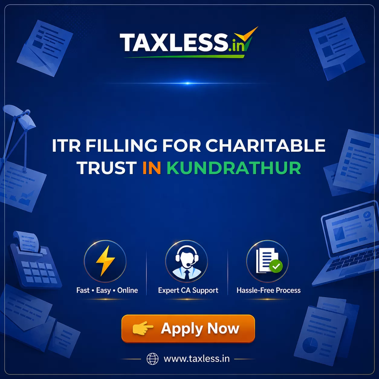 ITR Filling For Charitable Trust in Kundrathur