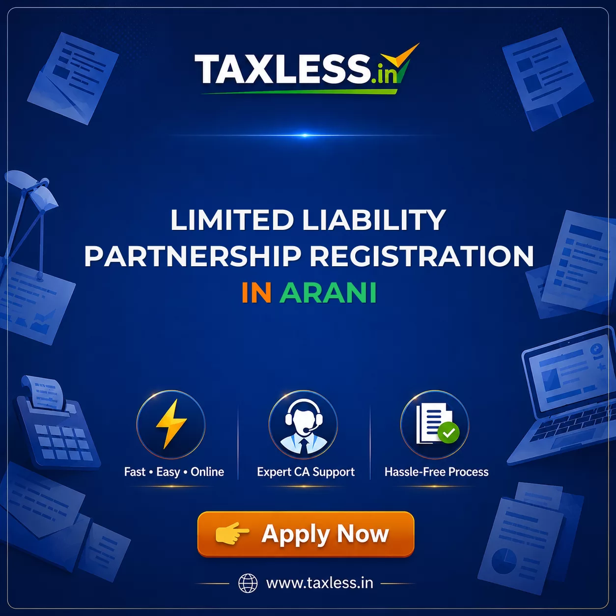 Limited Liability Partnership Registration in Arani