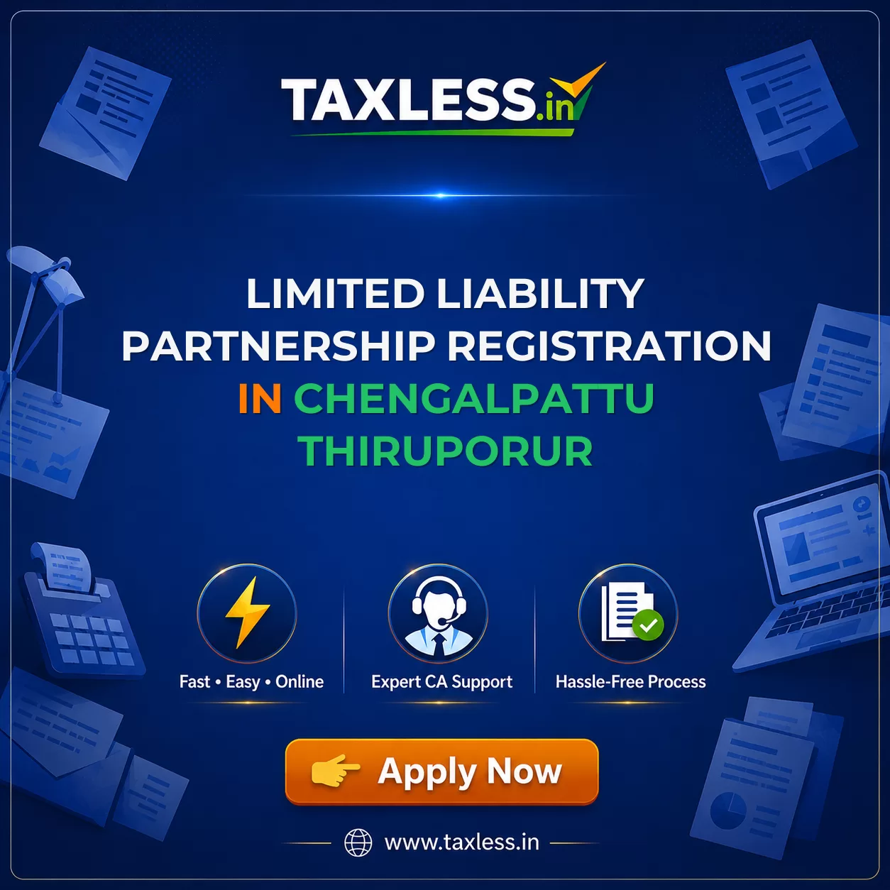 Limited Liability Partnership Registration in Chengalpattu Thiruporur