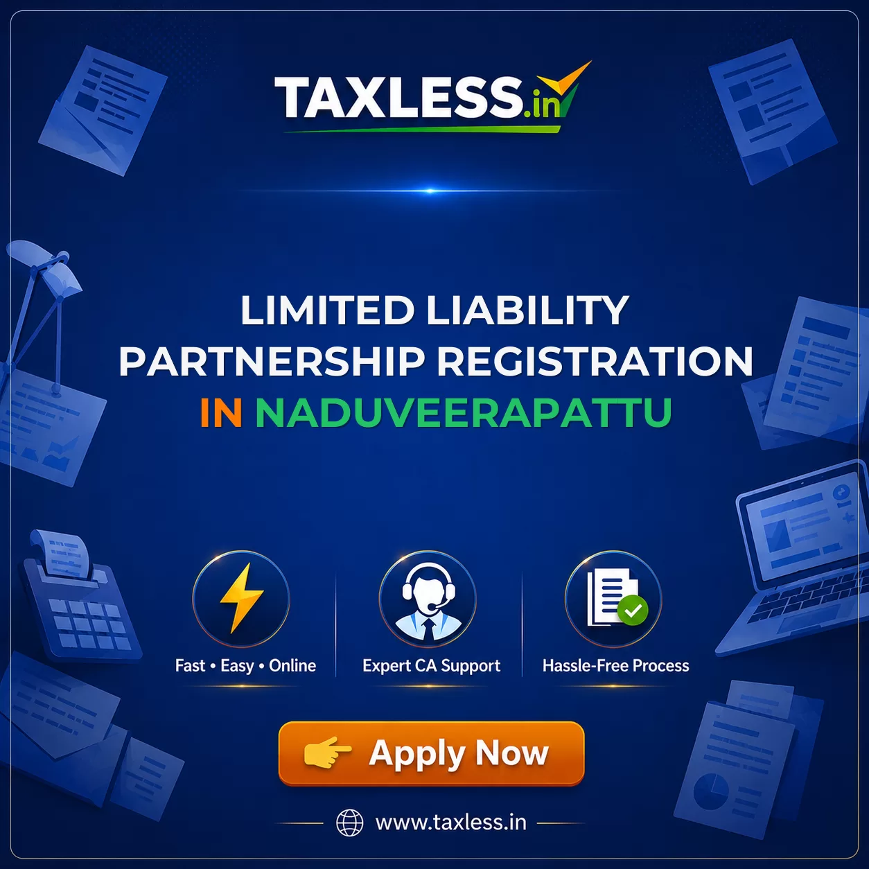 Limited Liability Partnership Registration in Naduveerapattu