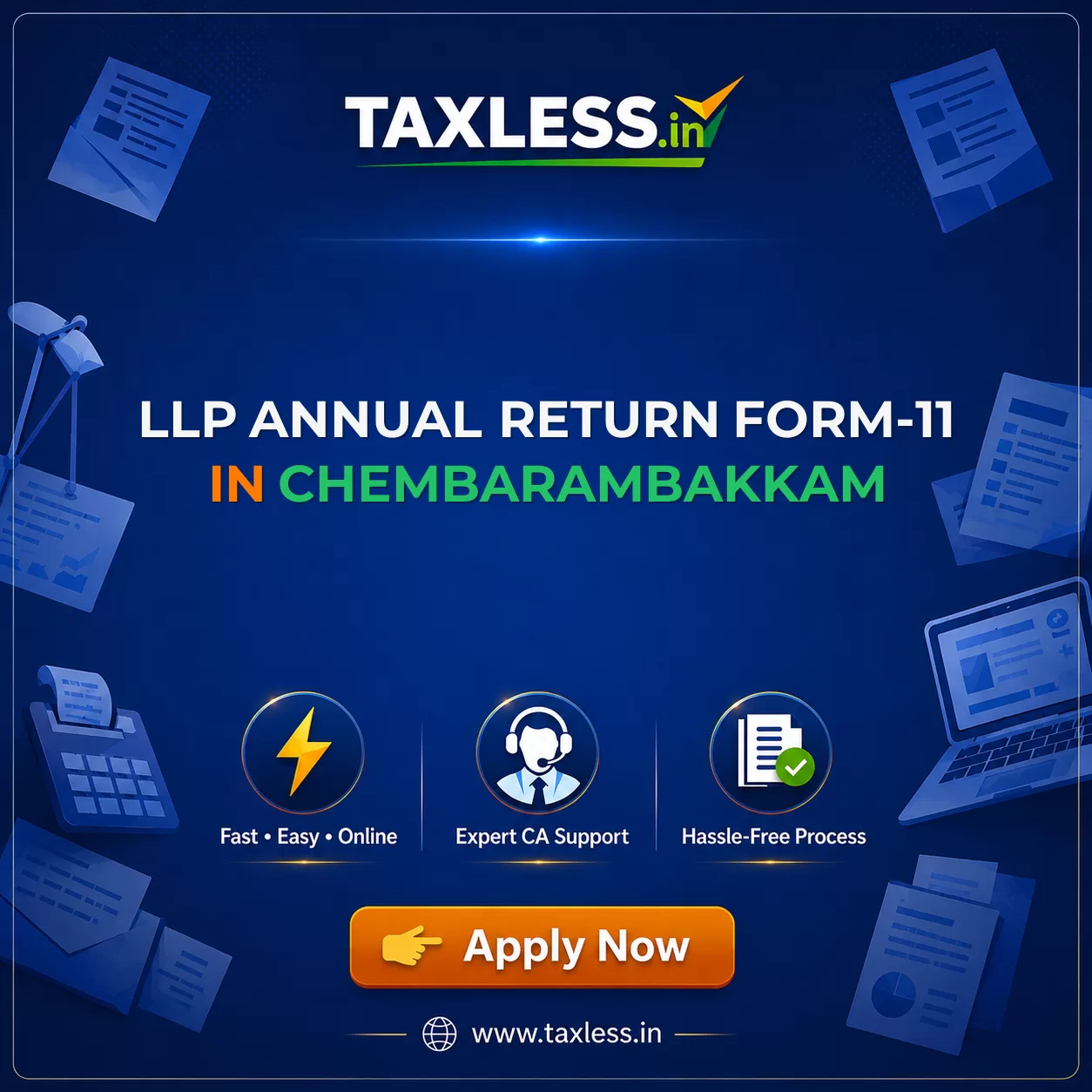 LLP Annual Return Form-11 in Chembarambakkam