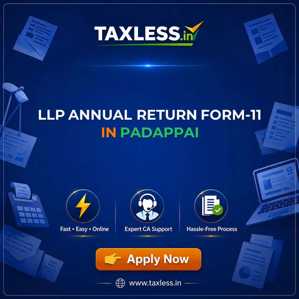 LLP Annual Return Form-11 in Padappai