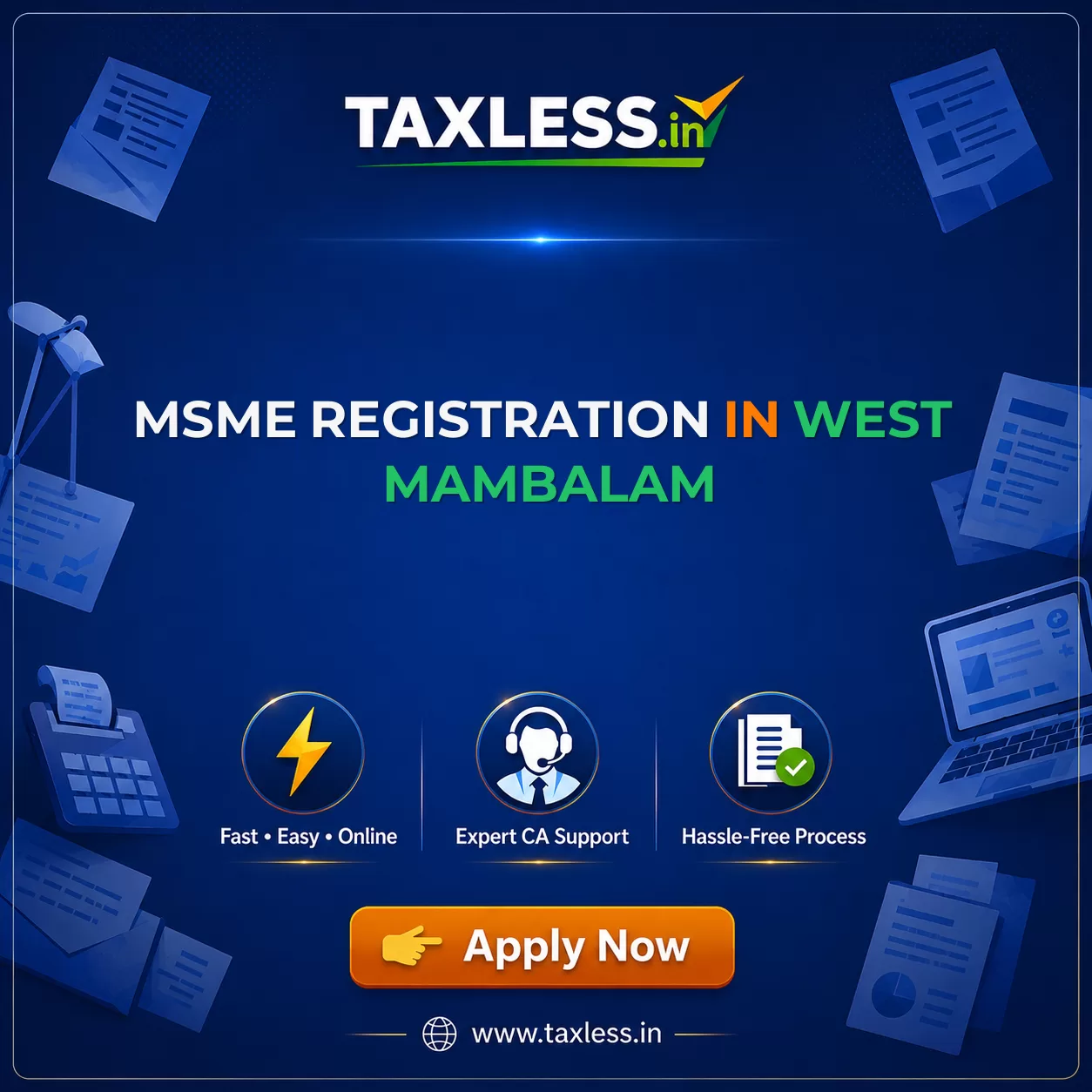 MSME Registration in West Mambalam