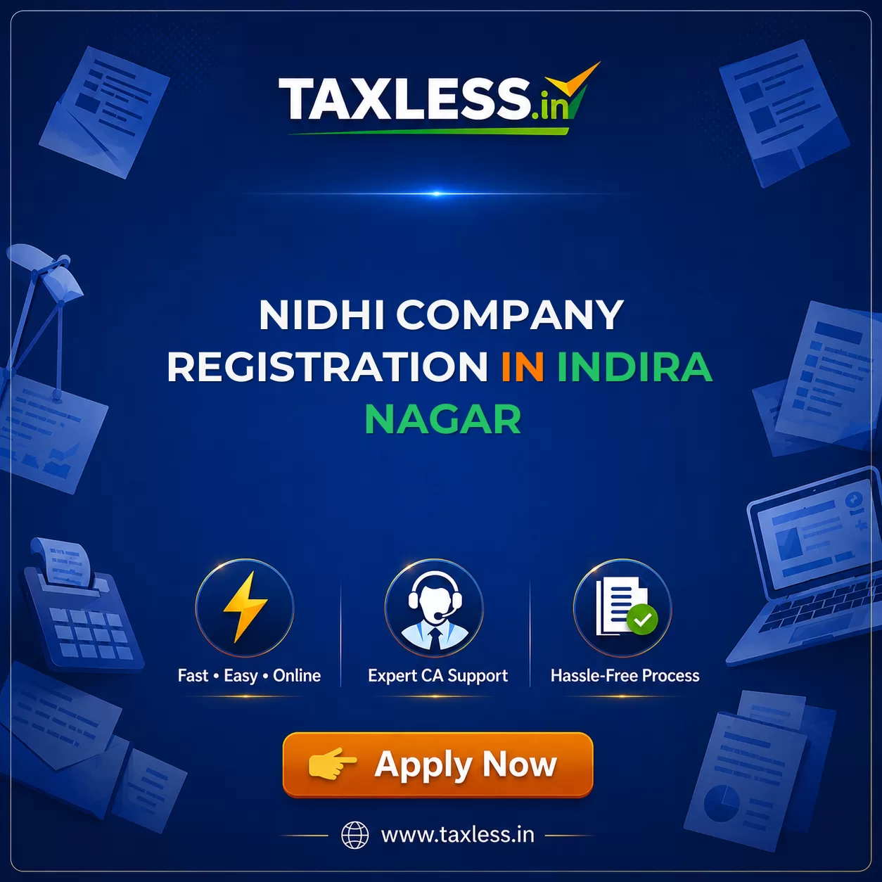 Nidhi Company Registration in Indira Nagar