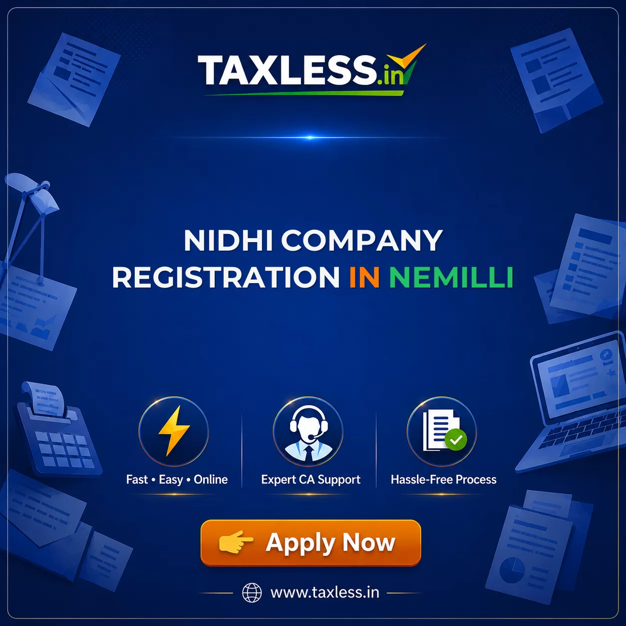 Nidhi Company Registration in Nemilli