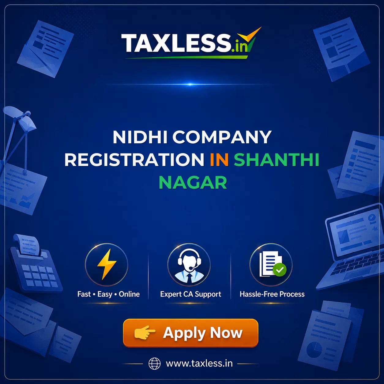 Nidhi Company Registration in Shanthi Nagar