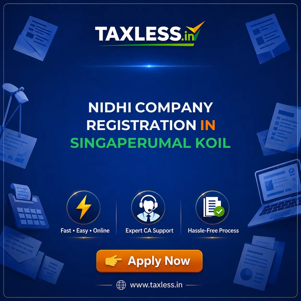 Nidhi Company Registration in Singaperumal Koil
