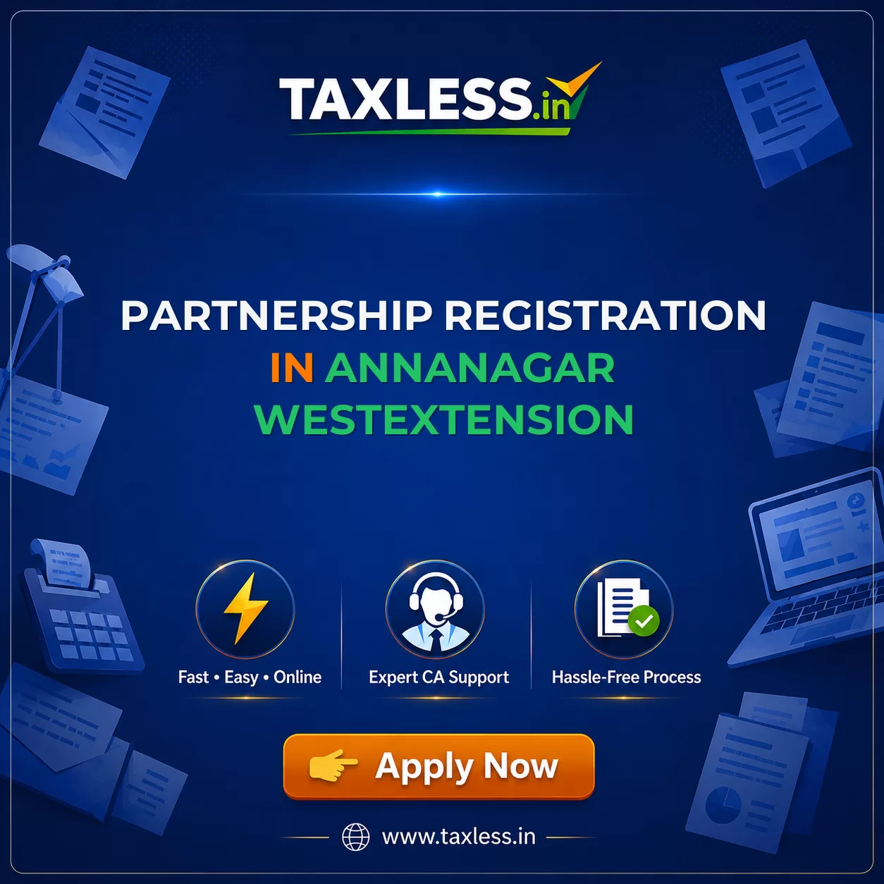 Partnership Registration in Annanagar Westextension