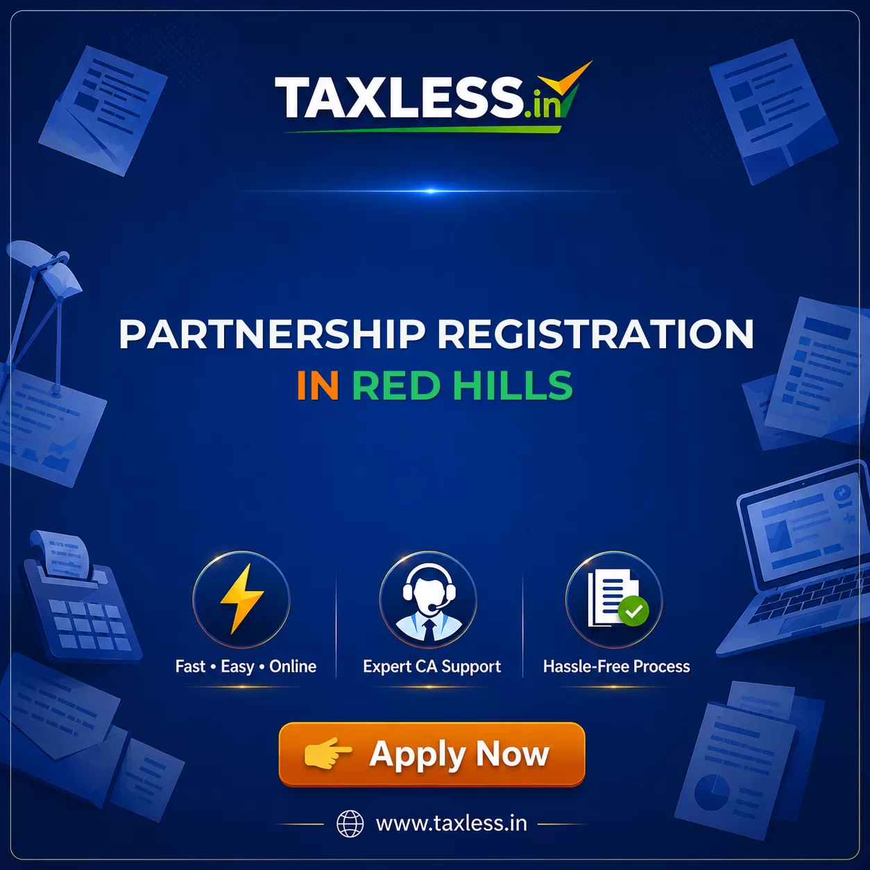 Partnership Registration in Red Hills