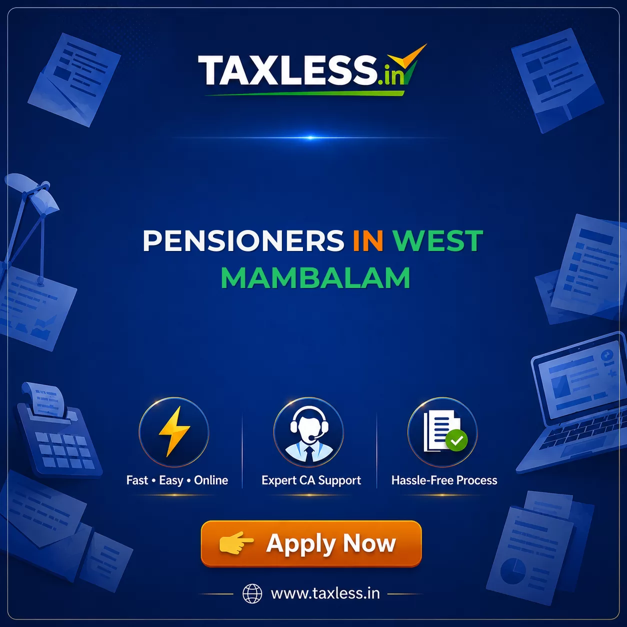 Pensioners in West Mambalam