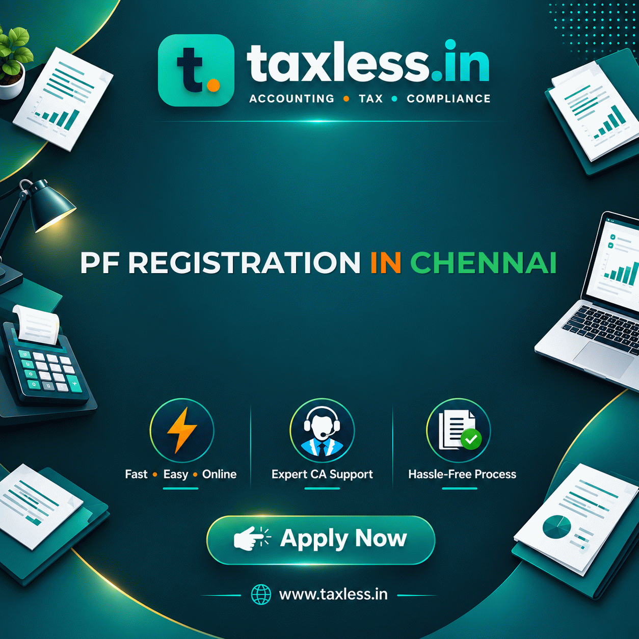 PF Registration in Chennai