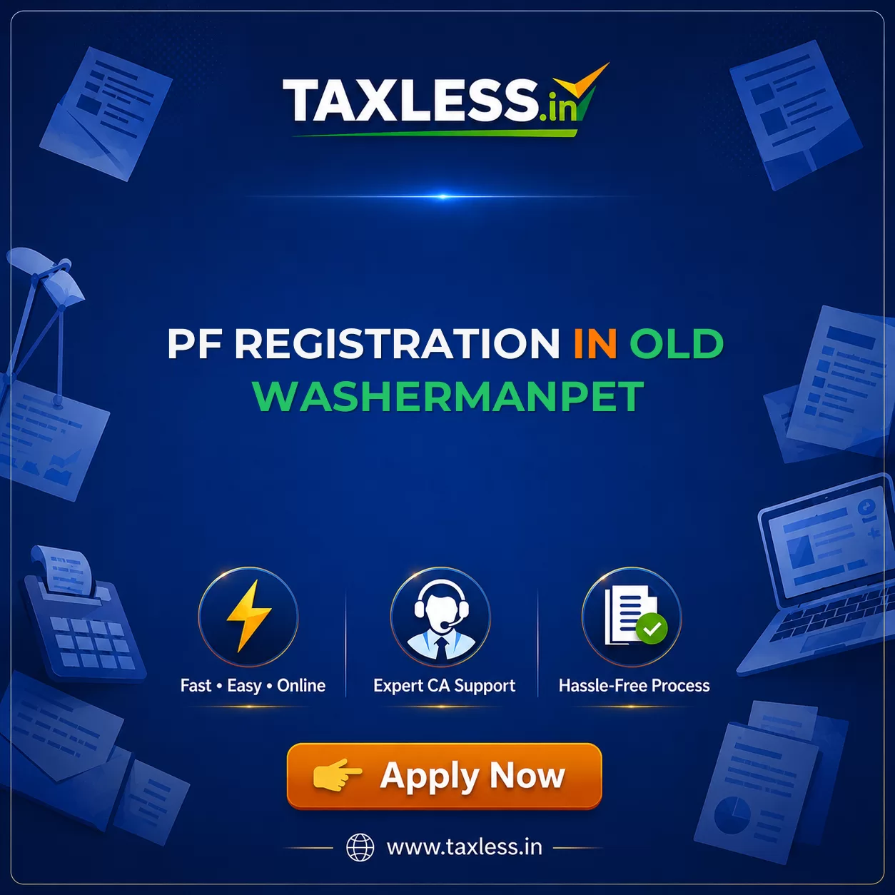 PF Registration in Old Washermanpet