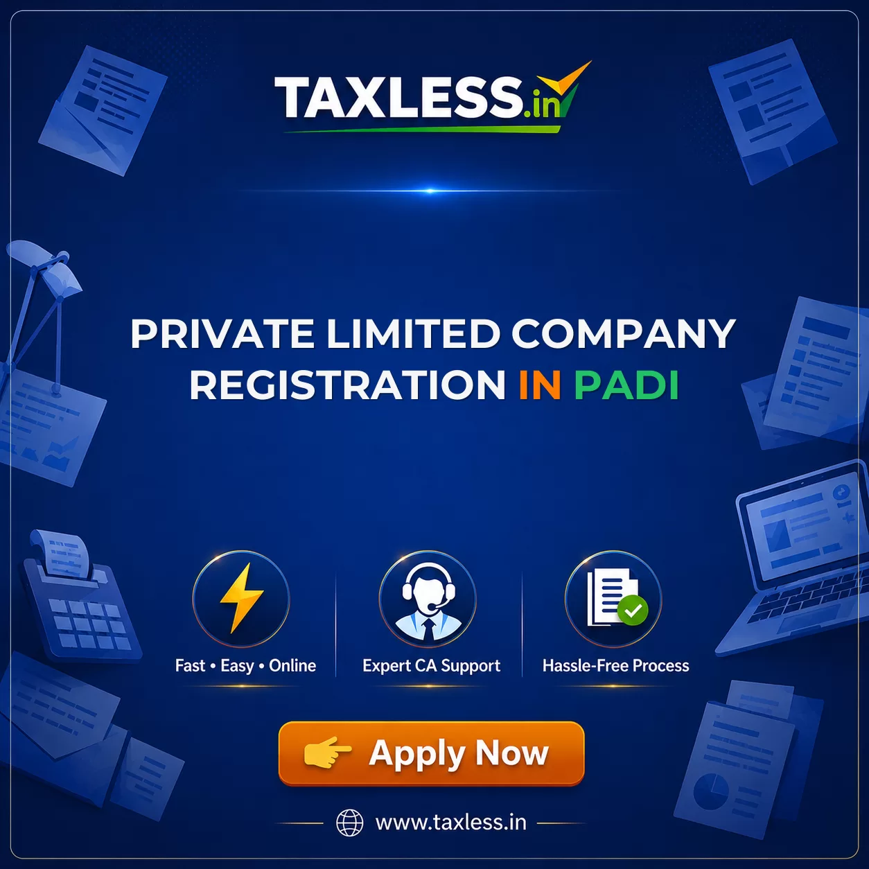 Private Limited Company Registration in Padi