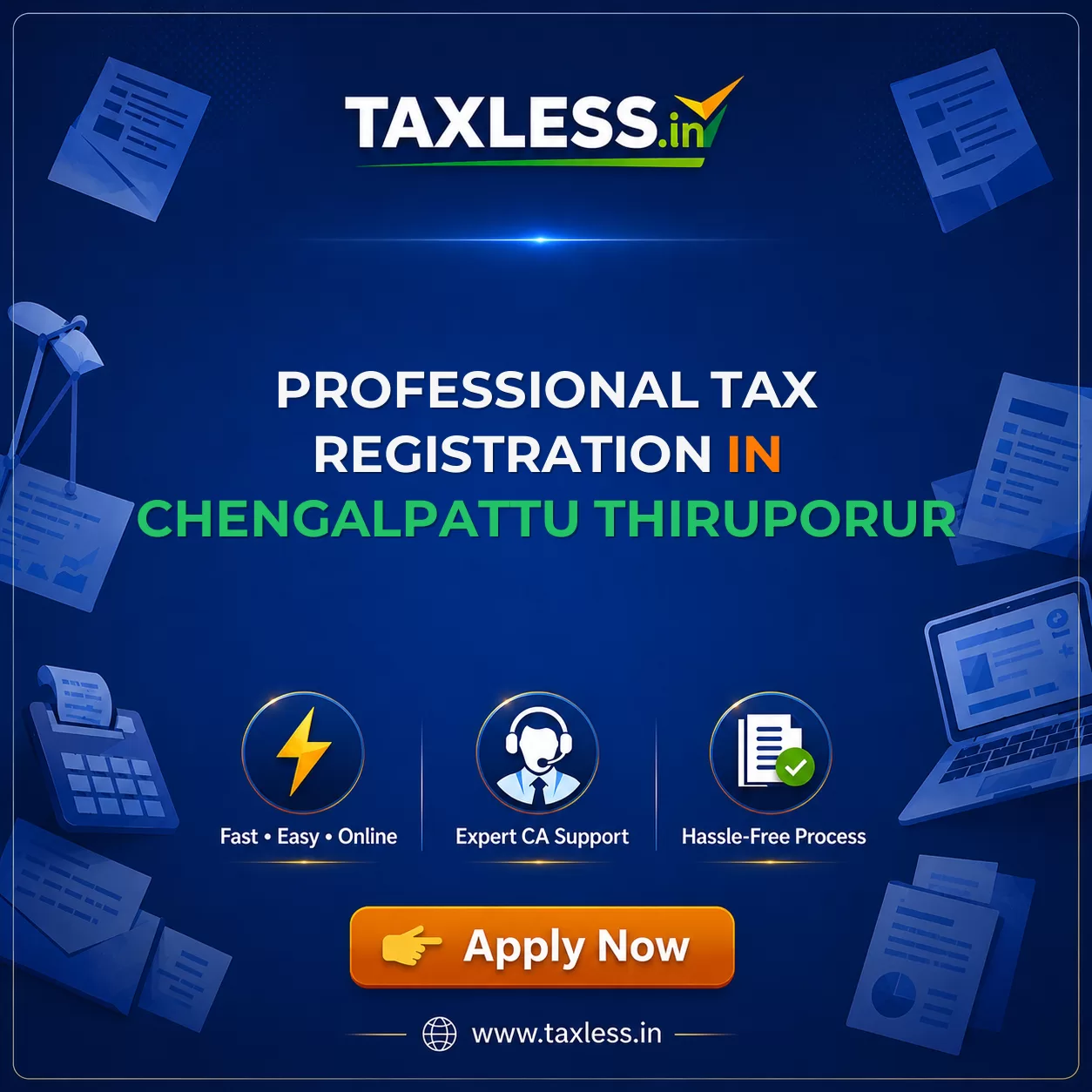 Professional Tax Registration in Chengalpattu Thiruporur