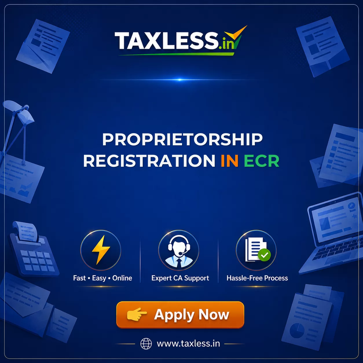 Proprietorship Registration in Ecr