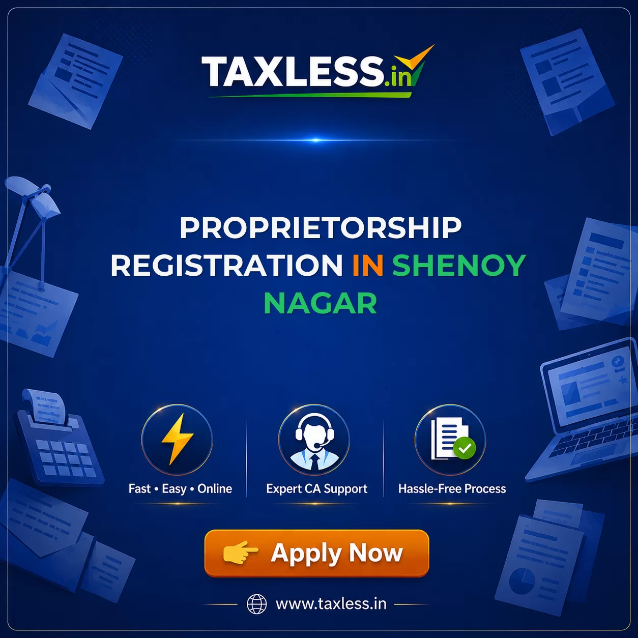 Proprietorship Registration in Shenoy Nagar