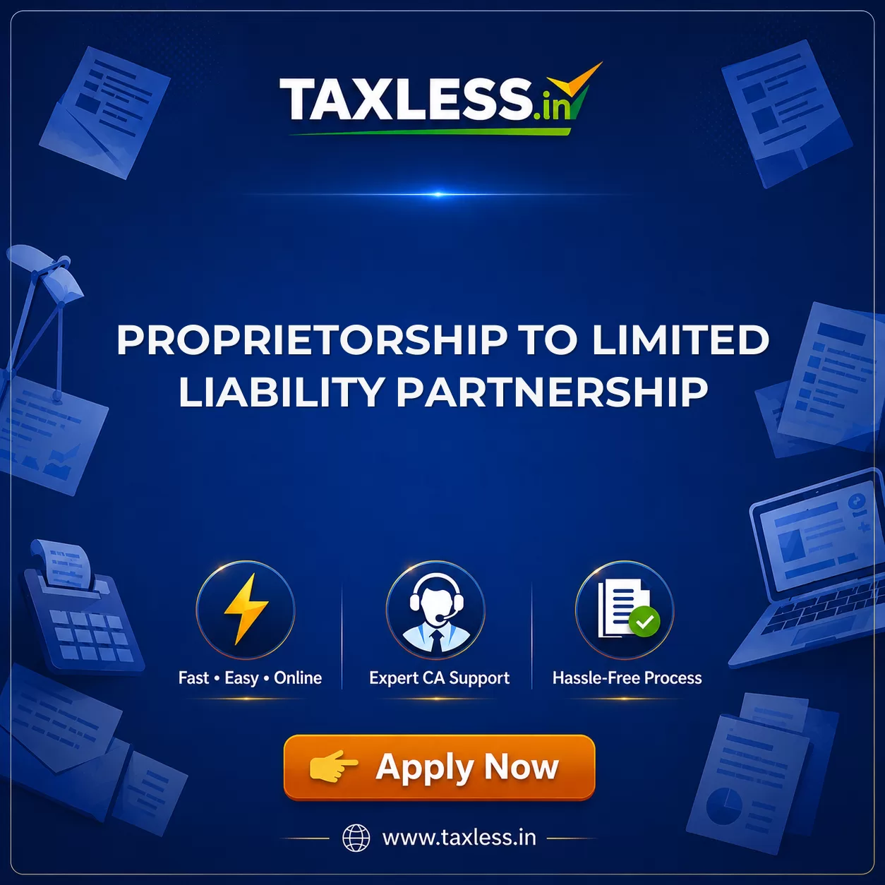 Proprietorship To Limited Liability Partnership